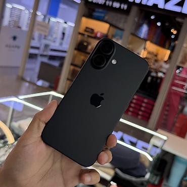 iphone 6a: IPhone 16, Б/у, 256 ГБ, Черный, Чехол, 93 % — 10