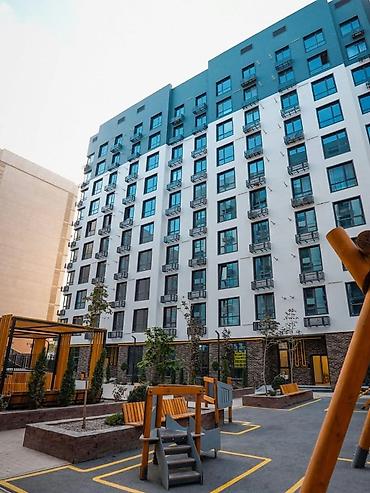 квартиры в кемине: 2 комнаты, 75 м², Элитка, 10 этаж, ПСО (под самоотделку) — 1