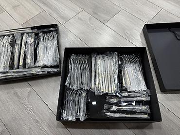 Qab-qacaq və mətbəx ləvazimatları: KARACA Premium Çatal-Bıçaq-Qaşıq Dəsti – 12 nəfərlik yeni qutuda 600 — 4