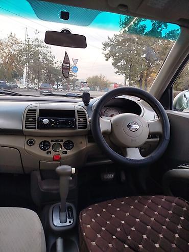 стук машина: Nissan March: 2002 г., 1.4 л, Автомат, Бензин, Хэтчбэк — 6