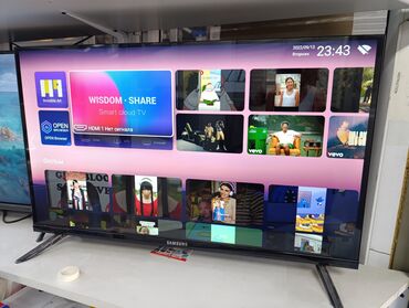 Телевизоры: Samsung 32 ultra HD android 11 диоганал 82см гарантия 3 год лучший