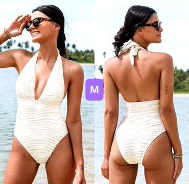 new yorker rakovica: M (EU 38), Stripes, color - White