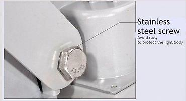 Rasveta: 100W Reflektor kvalitetnije diode. Snaga: 100W Boja: 6500 K — 9