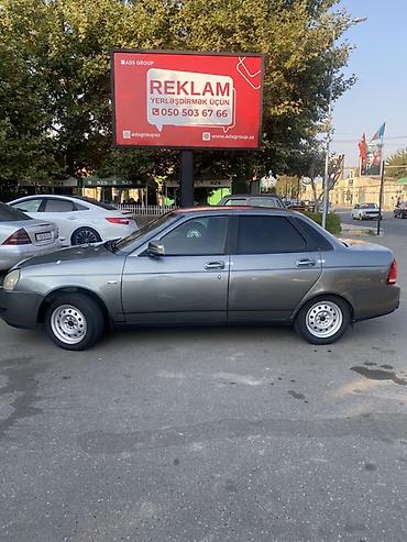 şlanq satışı: Lada Priora sedan - Korpus: 4 qapılı sedan, boz/metallik rəng - — 2