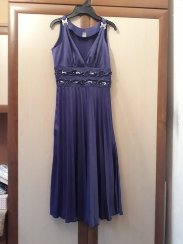 фиолетовое платье: S (EU 36), цвет - Фиолетовый