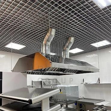 fritöz: Peşəkar mətbəx üçün sənaye tipli havalandırma-kamera (aspirasiya) — 1