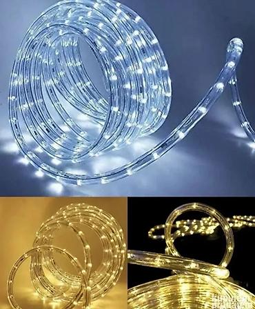 luster engleski: LED svetleća crevasta traka (LED rope light) 30m - Tip: fleksibilna — 1