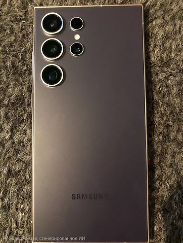 iphone 14 plus: Samsung Galaxy S24 Ultra, Б/у, 256 ГБ, цвет - Фиолетовый, 1 SIM, eSIM — 2