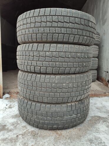 Шины: Шины 205 / 60 / R 16, Зима, Б/у, Комплект, Легковые, Япония, Dunlop