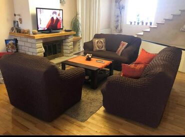 Posteljina: Prekrivači za trosed,dvosed i fotelju bez karnera Cena za — 8