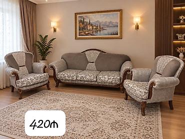 qara torpaq ve peyin: İşlənmiş, Divan, 2 kreslo — 1