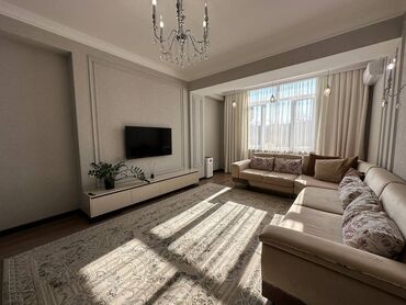 3 комнатная квартира 104 серии бишкек: 3 комнаты, 109 м², Элитка, 2 этаж, Дизайнерский ремонт