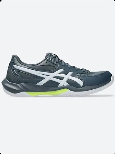 Жеке буюмдар: Эркектердин кроссовкасы, 44, Asics, Жаңы, түсү - Боз — 3