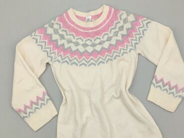 sweterek z kotkiem: Sweater, Little kids, 9 years, 128-134 cm, condition - Very good