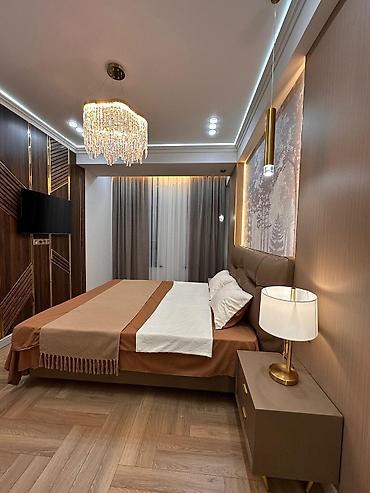 аренда домов аламедин 1: 3 комнаты, 80 м², Элитка, 10 этаж, Дизайнерский ремонт — 7