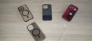 iphone çexolları: 2-si iPhone 14 Pro üçün case, çexol, kabro. Digərlərin modelləri — 2