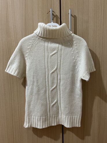 детский свитер с рисунком: Женский свитер S (EU 36), цвет - Белый