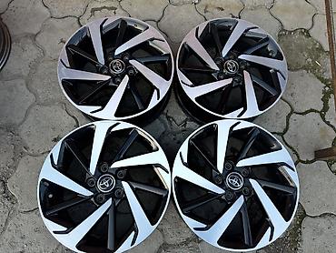 01: Литые Диски R 17 Toyota, Комплект, отверстий - 5, Б/у — 3
