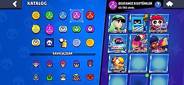 Digər bijuteriyalar: Brawl Stars hesabı – yüksək inkişaflı və zəngin kolleksiya - Kupa — 5