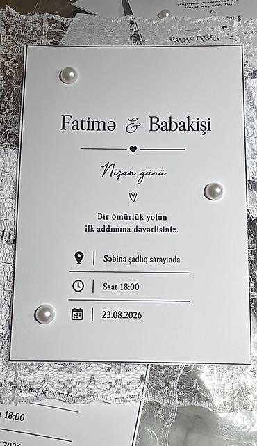 Ритуальные услуги: 👰🏻‍♀️ Ən xüsusi gününüzün ən gözəl detalını bizə həvalə edin! — 1