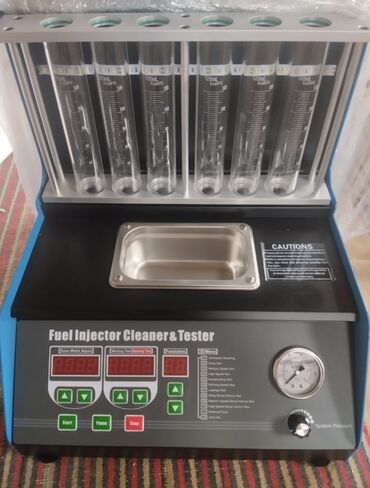 ПО для бизнеса: Yanacaq enjektoru təmizləyici və test qurğusu - 6 enjektor üçün şüşə