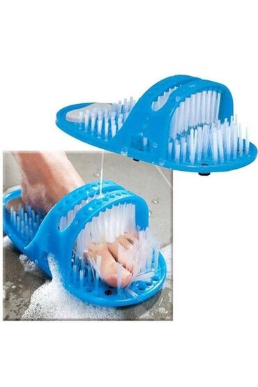 diş fırçası: Fırçalı ayaqtəmizləyən Ayaqlarınızı başdan ayağa asanlıqla