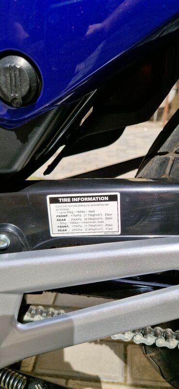 Motosikletlər: Yamaha - 125, 120 sm3, 2013 il, 1000 km — 10