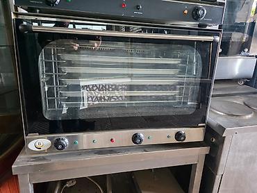 restoran: Professional konveksiya sobası – 4-5 tepsili, paslanmayan poladdan — 1