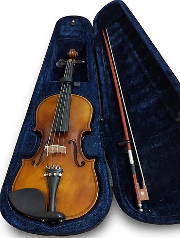 gitara simi: Victor skripka 4/4 seti - Ölçü: tam ölçü 4/4 - Brend/model: Victor - — 3