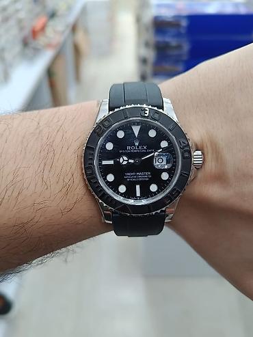 mercedes saat: Yeni, Qol saatı, Rolex, rəng - Qara — 1