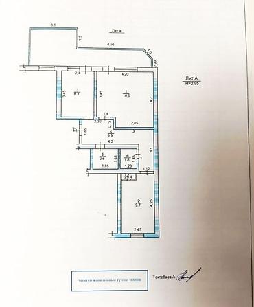 продаю квартиры бишкек: 2 комнаты, 50 м², Филармония Индивидуалка, 3 этаж — 2