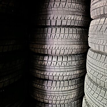 шины ниву: Шины 225 / 55 / R 17, Зима, Б/у, Комплект, Легковые, Япония, Bridgestone