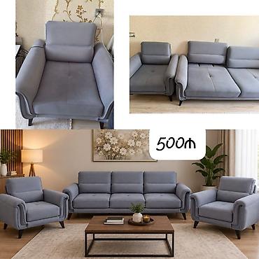 İşlənmiş, Divan, 2 kreslo