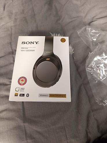 Ноутбуктар жана аксессуарлар: Наушники Sony WH-1000XM4, японский бренд, произведен на китайском — 7