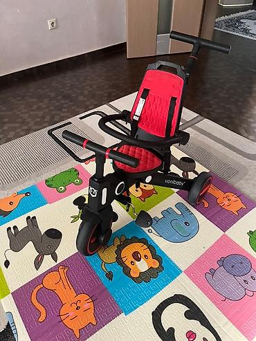 velosiped trinx: UoniBaby uşaq üçtəkərli velosiped/araba - Qiymət: 100 AZN - Ünvan — 3