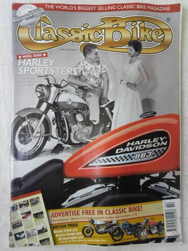 Knjige i stripovi: Casopisi Classic Bike: 4/2002, 3/1998, 2/ 2003, 1/2002, 1/2003 — 3
