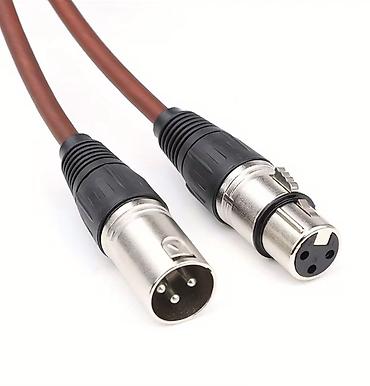 cd disk: .кабель XLR 5метров (XLR3M–XLR3F), балансный - Разъёмы: 3‑контактный — 1