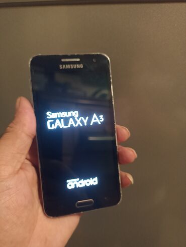 Mobil telefonlar: Samsung A300, 16 GB, rəng - Göy, Sensor, İki sim kartlı