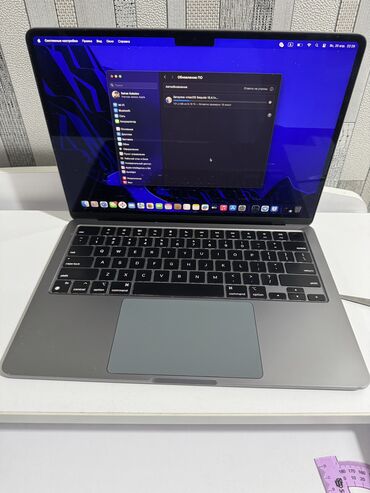 playstation 5 pro бишкек: Ноутбук, Apple, 24 ram gb ГБ ОЭТ, Apple M2, 13.5 ", Колдонулган, Оюндар үчүн, эс тутум SSD
