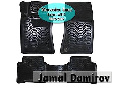 w211 oturacaq: Mercedes Benz E-class W211 2002-2009 ucun poliuretan ayaqaltilar 🚙🚒 — 1