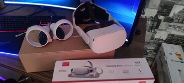 sega oyun konsolu: Virtual Reallıq eynəyi "Oculus Meta Quest 2 VR" Super vəziyyətdədir