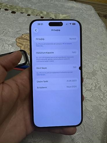 balaca plazma: IPhone 15 Pro Max, 256 GB, Desert Titanium, Face ID, Simsiz şarj — 7