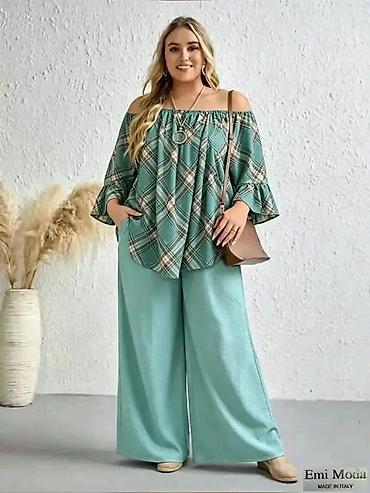 Kompleti: Ženski komplet za svečane i svakodnevne prilike – plus size - — 10