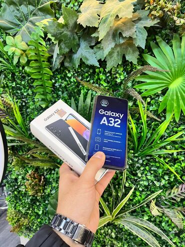 цифровой фотоаппарат canon powershot: Samsung Galaxy A32, 128 GB, rəng - Qara, İki sim kartlı