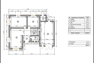Продажа коттеджей и домов: Продаётся новый 2-этажный дом 190 м² в ж/м Кок-Жар 2024 г — 4