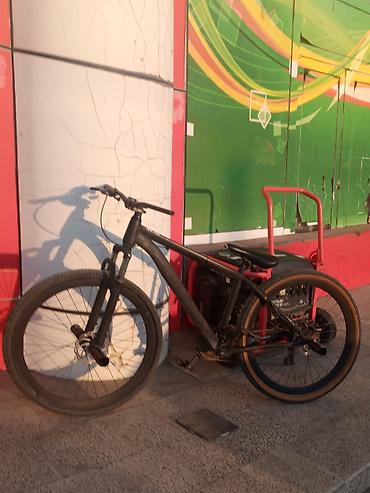 velosiped qanadı: Dirt/Street tərzində hardtail velosiped - Rəng: mat qara - Çərçivə — 2