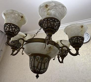 İşıqlandırma: Çılçıraq, 6 lampa, Metal — 6