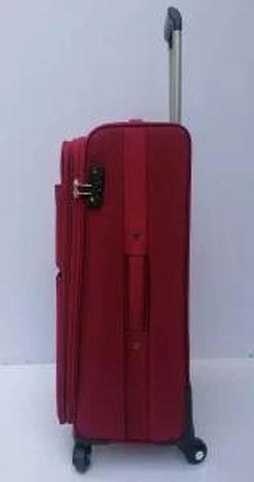 Putni koferi i torbe: Set kofera za putovanje – 3 komada, crvena boja - Brend: Reddy Wengie — 26