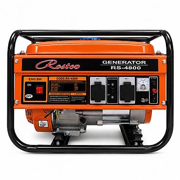 generator az: №: 7272 Məhsulun adı: Benzin generatoru Rostov RS-4800 4.8 kVt Brend — 1
