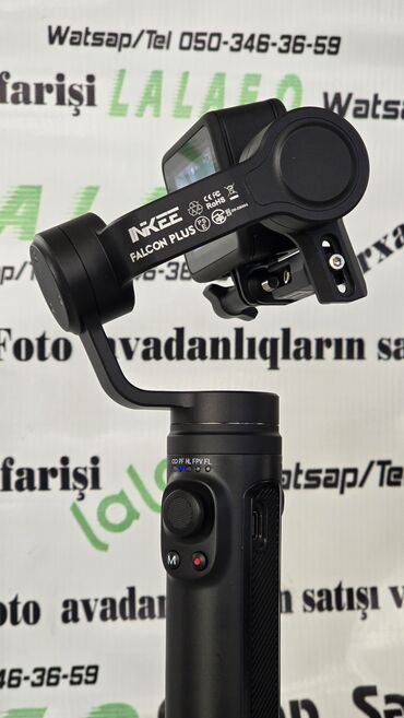 Videokameralar: GoPro 13 Black + Inkee Falcon Plus 3-oxlu stabilizator dəsti Məhsulun — 4